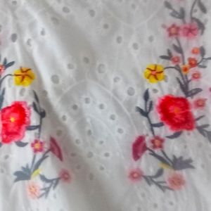 SheIn embroidered shirt